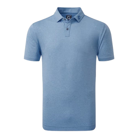 Heather Self Collar Lisle Polo Herren