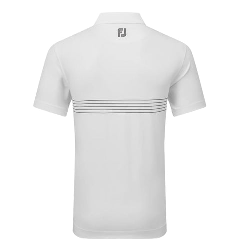 Engineered Pinstripe Lisle Poloshirt Herren