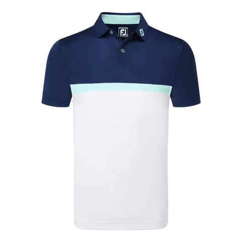 Colour Block Lisle Polo Herren