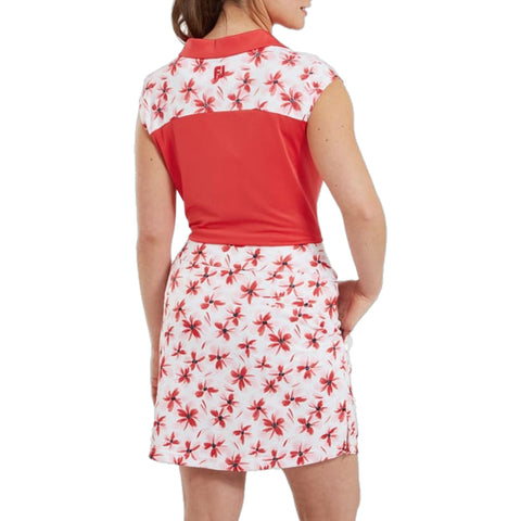 Floral Print Knit Skort Damen