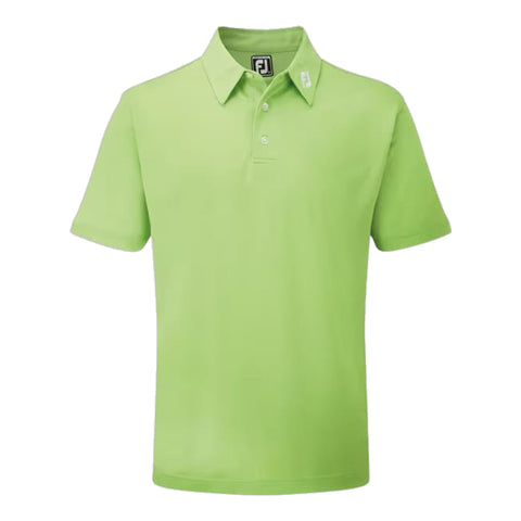 Stretch Pique Solid Poloshirt Herren