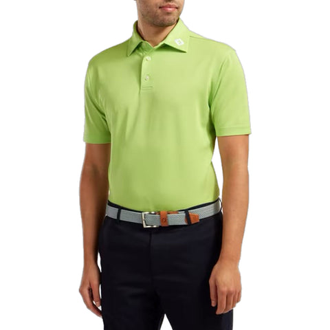 Stretch Pique Solid Poloshirt Herren