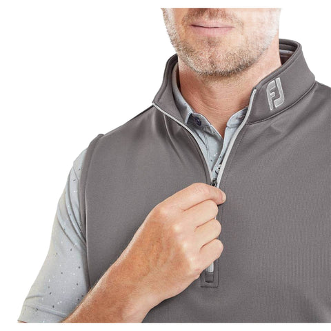 Half-Zip Weste Herren