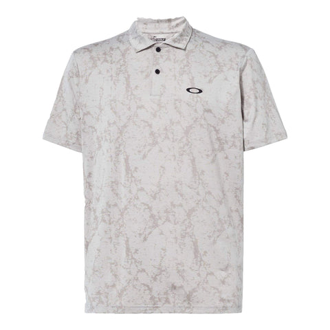 Marble Jacquard Poloshirt Herren