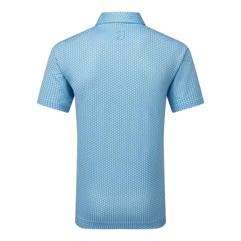 Scallop Shell Foulard Lisle Poloshirt Herren