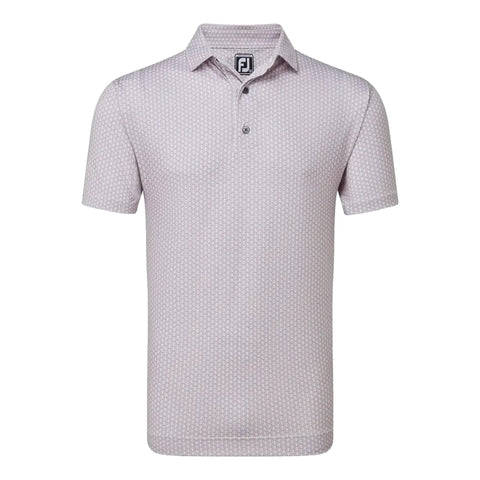 Scallop Shell Foulard Lisle Poloshirt Herren
