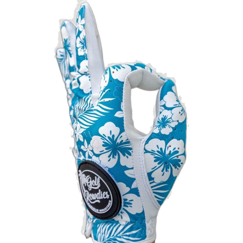 Hibiskus Golfhandschuh