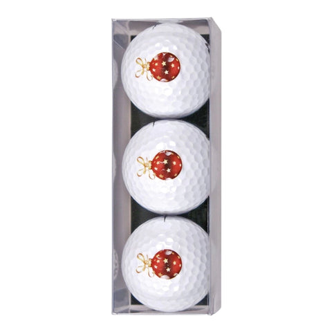 Weihnachtskugel Golfbälle