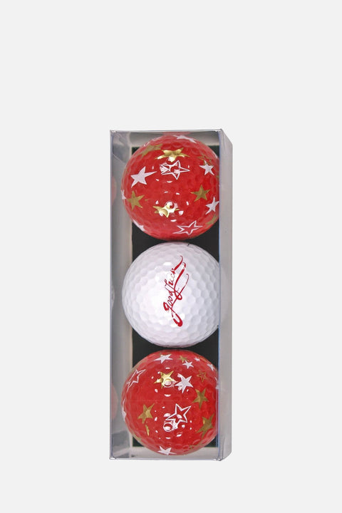 Weihnachtliche Sterne Golfbälle