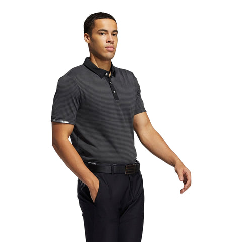 Heat Ready Microstripe Poloshirt Herren