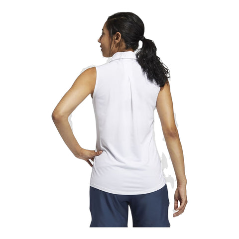 Ultimate Solid Poloshirt ärmellos Damen