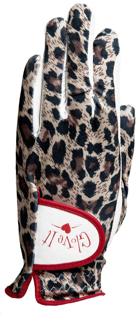 Leopard Golf Handschuh Damen