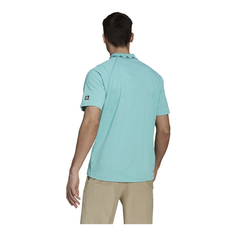 Equipment Zipper Pique SS Polo Herren