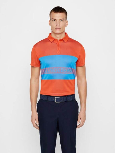 Theo TX Jaquard Poloshirt Herren