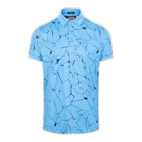 Tour Tech Print Polo Herren