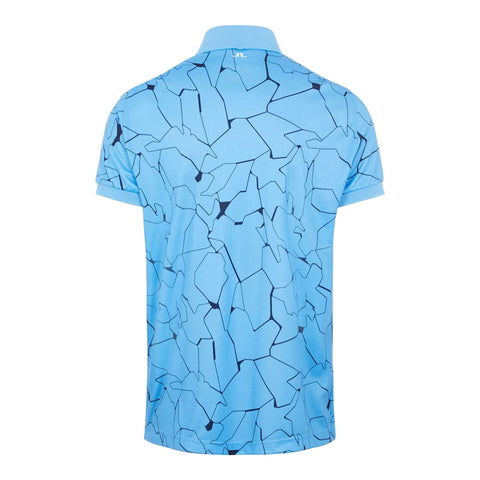 Tour Tech Print Polo Herren