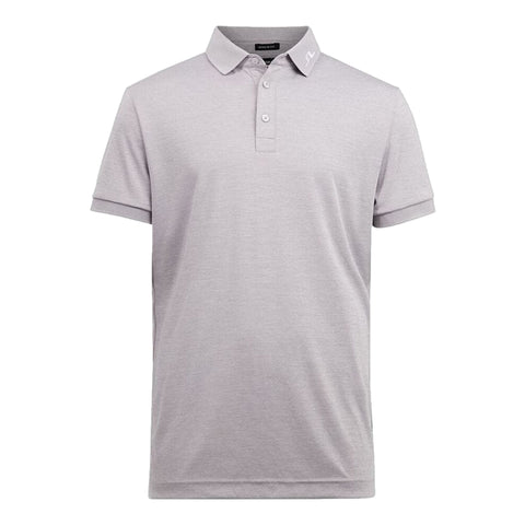 KV Regular Fit Golf Polo Micro Chip Melange Herren