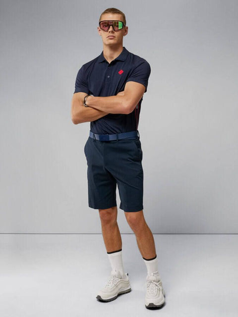 Diamond Regular Fit Golf Polo Herren