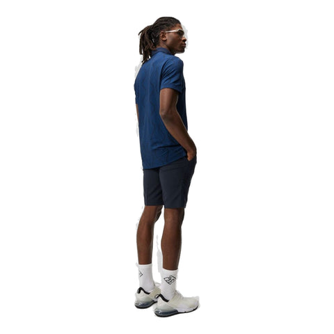 Mat Jacquard Polo Herren