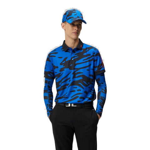 Tour Tech Reg Fit Print Polo Herren