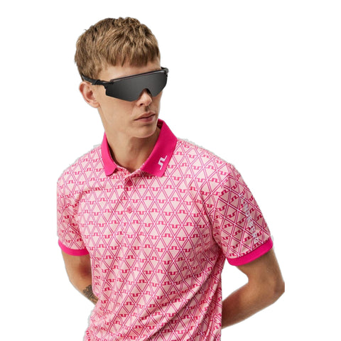 Tour Tech Reg Fit Print Polo Herren
