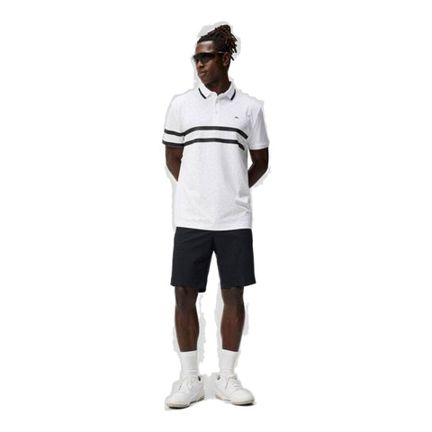 Boswell Regular Jacquard Poloshirt Herren