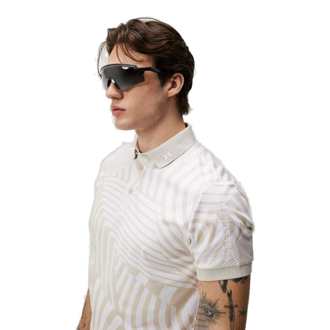 Tour Tech Reg Fit Print Polo Herren