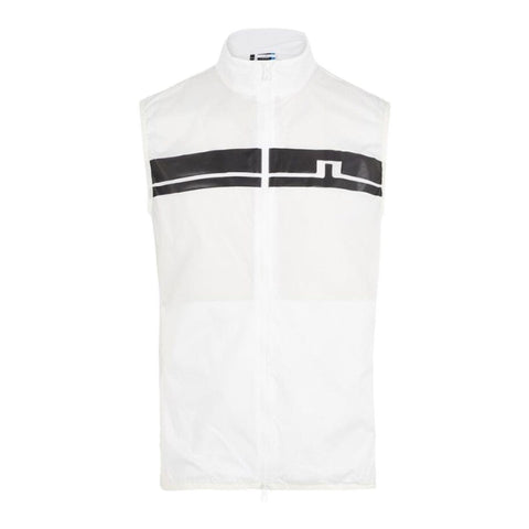 Ash Light Packable Vest White Herren