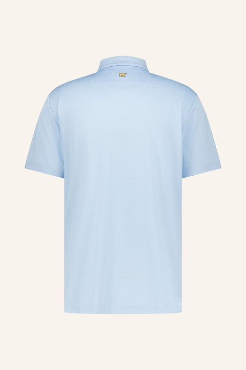 Tonal Solid Poloshirt Herren