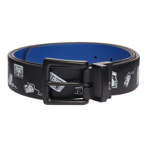 Retro Arcade Printed Gürtel Bluing Herren