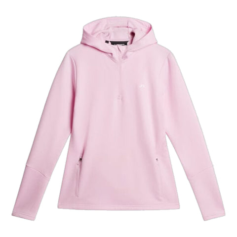 Aerial Quarter Zip Hood Damen