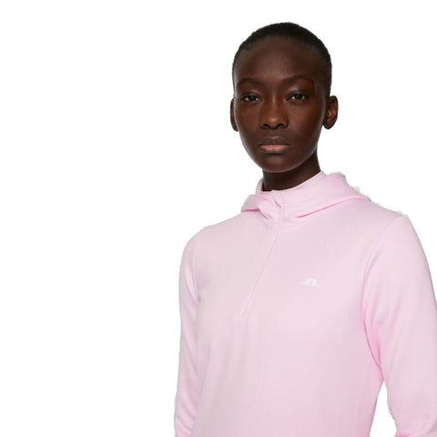 Aerial Quarter Zip Hood Damen