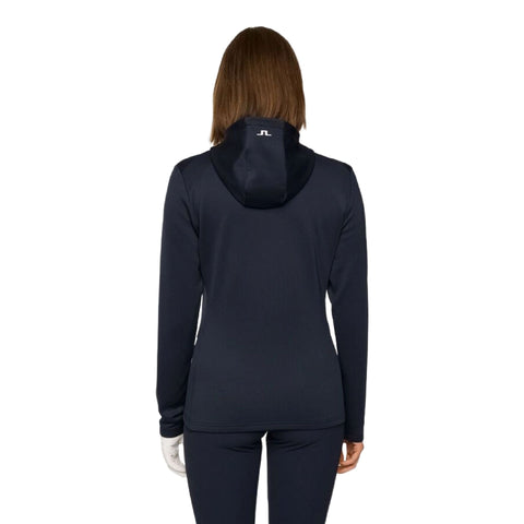Aerialle Quarter Zip Kapuzenjacke Damen