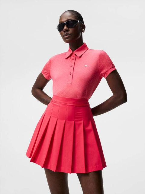 Alaya Jacquard Poloshirt Damen