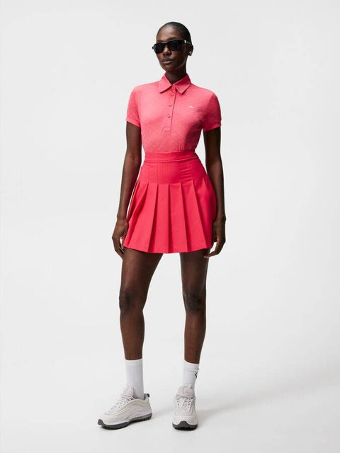 Alaya Jacquard Poloshirt Damen