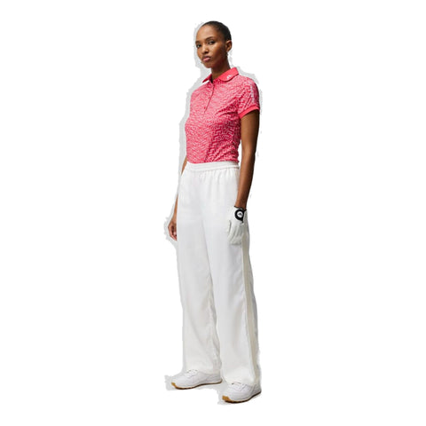 Tour Tech Print Poloshirt Damen
