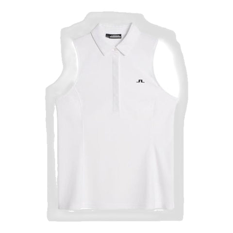 Dena Sleeveless Polo-Top Damen