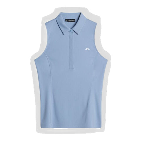 Dena Sleeveless Polo-Top Damen
