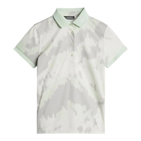 Tour Tech Print Polo Damen