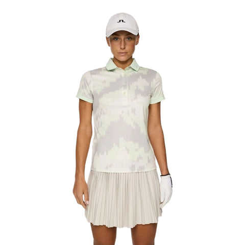 Tour Tech Print Polo Damen