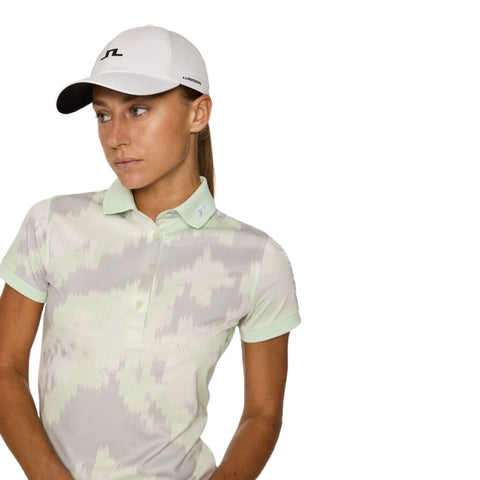 Tour Tech Print Polo Damen