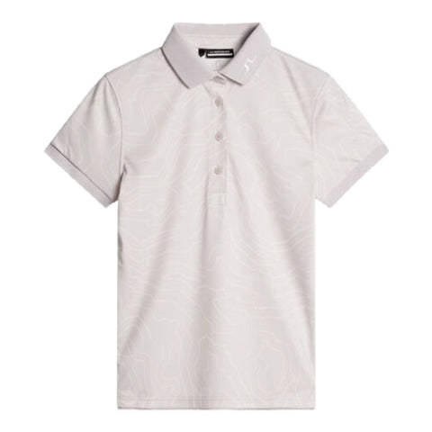Tour Tech Print Polo Damen