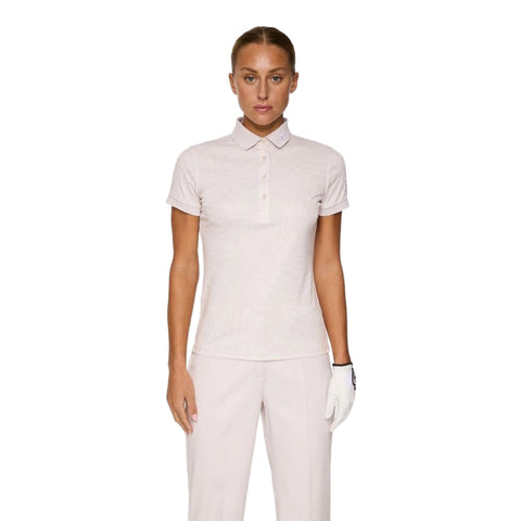 Tour Tech Print Polo Damen