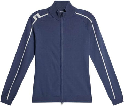 Aubree Knitted Zip Strickjacke Damen