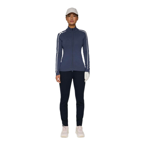 Aubree Knitted Zip Strickjacke Damen