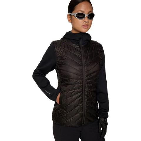 Madde Quilt Hybrid Kapuzenjacke Damen