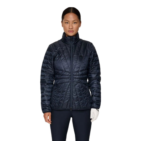 Marble Quilted Jacke Damen