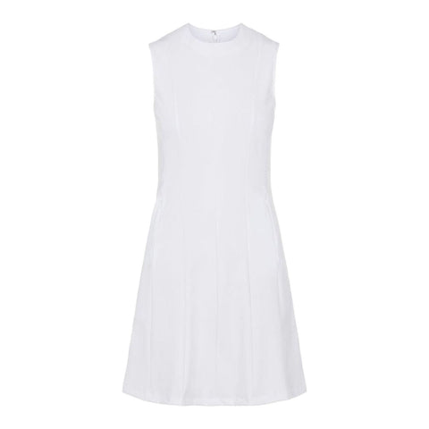 Kleid W Jasmin Lux Sculpt White Damen