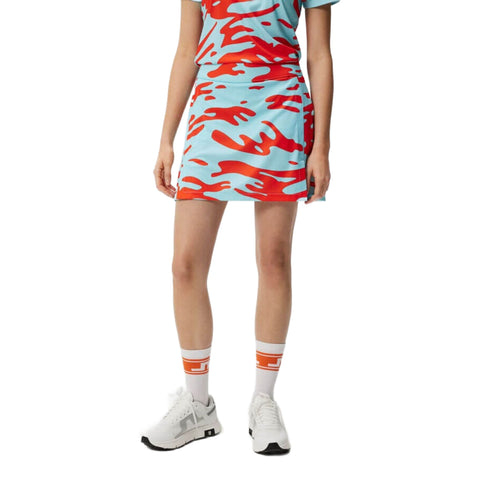 Amelie Mid Print Skirt Damen
