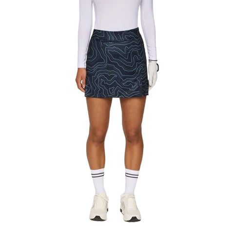 Amelie Mid Print Rock Damen
